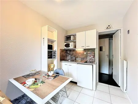 Studio lumineux ski aux pieds au Corbier, Appartement 2 personnes à Le Corbier - Photo 5