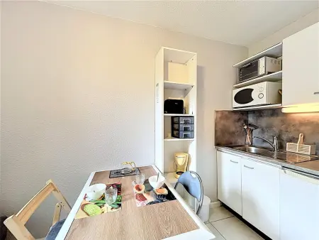 Studio lumineux ski aux pieds au Corbier, Appartement 2 personnes à Le Corbier - Photo 6