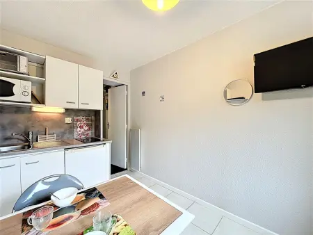 Studio lumineux ski aux pieds au Corbier, Appartement 2 personnes à Le Corbier - Photo 7