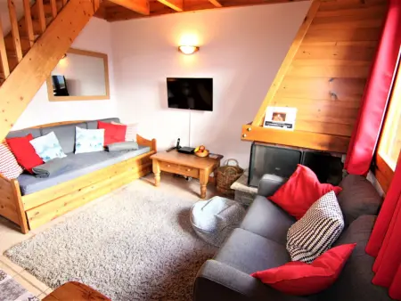 Chalet spacieux aux Saisies, 4 pièces, 8 pers., Appartement 8 personnes à Hauteluce - Photo 14