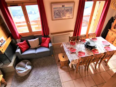 Chalet spacieux aux Saisies, 4 pièces, 8 pers., Appartement 8 personnes à Hauteluce - Photo 15