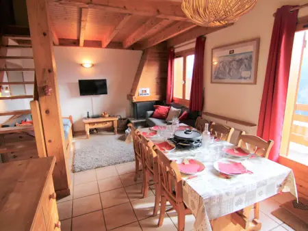 Chalet spacieux aux Saisies, 4 pièces, 8 pers., Appartement 8 personnes à Hauteluce - Photo 16