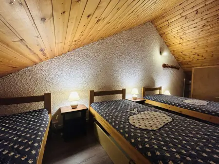 Spacieux Triplex 4 pièces, 7 couchages, proche pistes, parking, calme - Photo 13