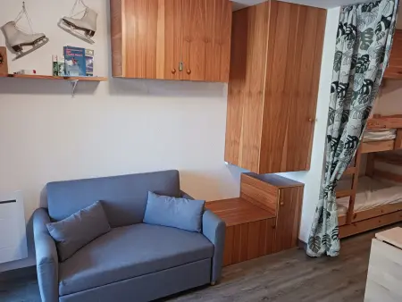 Studio pour 3 au centre d'Arc 2000 avec balcon, Appartement 3 personnes à Les Arcs 2000 - Photo 1