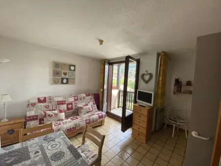 Studio 4 pers au pied des commerces, 450 m des pistes - Photo 2