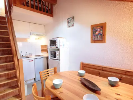 Studio mezzanine 5 pers, pied des commerces, 450m des pistes - Photo 1