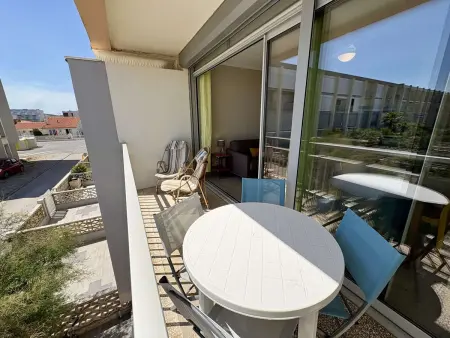 Appartement 2 pièces pour 5 - Proche plage avec terrasse et parking - Photo 1