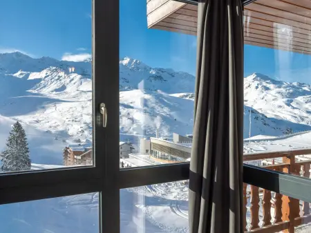 Charmant 2 Pièces Rénové Val Thorens - 4 Pers, Ski aux Pieds, Balcon, Wi-Fi - Photo 10