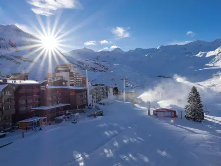 Charmant 2 Pièces Rénové Val Thorens - 4 Pers, Ski aux Pieds, Balcon, Wi-Fi - Photo 11