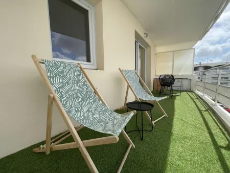 Appt 2 pièces avec balcon à La Rochelle, Appartement 2 personnes à La Rochelle - Photo 13