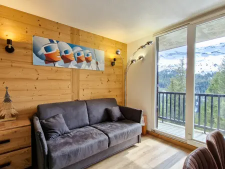 Studio rénové avec cabine à Flaine, balcon ensoleillé - Photo 1