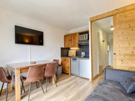 Studio rénové avec cabine à Flaine, balcon ensoleillé - Photo 6