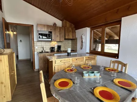 Charmant T2 Mezzanine, Balcon, 6 Pers, Centre de Notre-Dame-de-Bellecombe - Photo 1