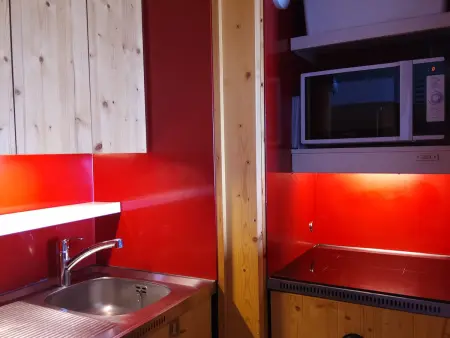 Studio ski aux pieds Arc 2000 pour 4 personnes avec vue pistes - Photo 5