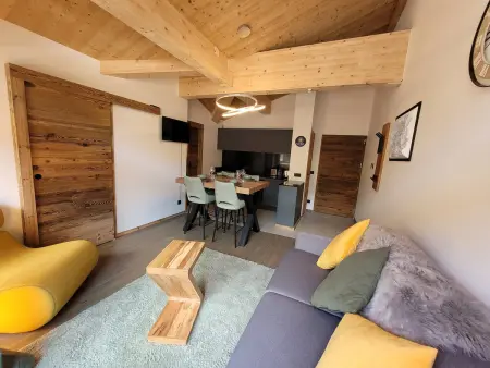 Bel appartement 4 personnes, centre des Gets, moderne et cosy - Photo 3