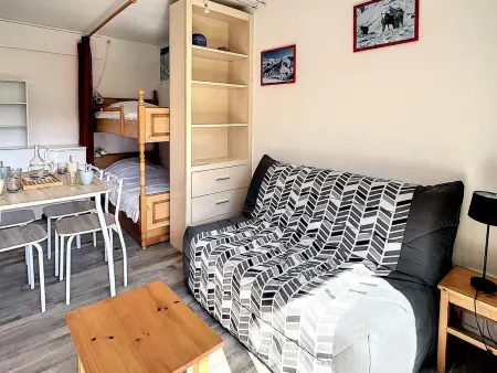Studio lumineux - Accès pistes - Balcon - WIFI, Appartement 4 personnes à Le Corbier - Photo 5