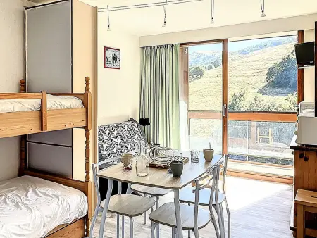 Studio lumineux - Accès pistes - Balcon - WIFI, Appartement 4 personnes à Le Corbier - Photo 6
