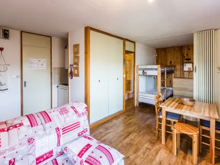 Studio divisible proche pistes, 4 pers., parking, belle vue - Photo 1