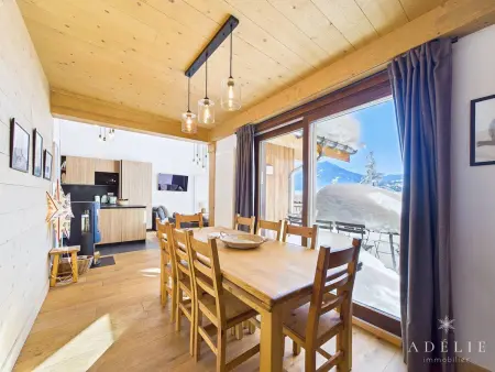 Superbe Apt 5P au Centre, 200m des Pistes, 3 SDB, Mezzanine, Balcon Sud, Parking, WiFi - Photo 7