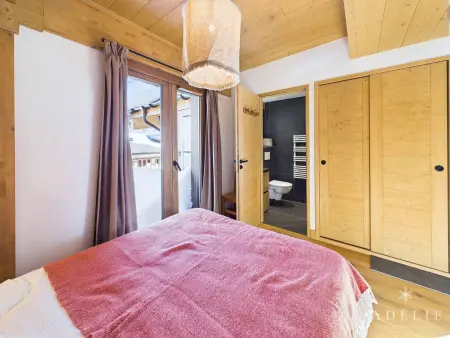 Superbe Apt 5P au Centre, 200m des Pistes, 3 SDB, Mezzanine, Balcon Sud, Parking, WiFi - Photo 9