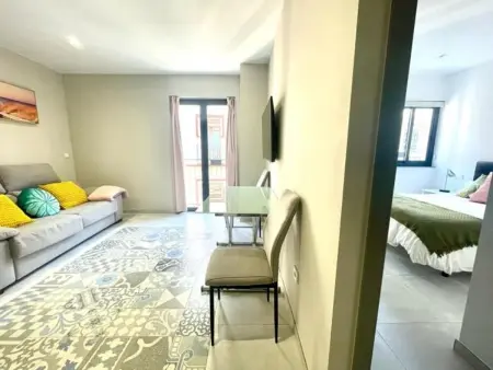 Appartement moderne 1 chambre avec balcon, clim et Wi-Fi au cœur de Séville - Photo 2