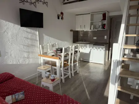 Studio aux Saisies 6 pers. proche commerces, balcon sud - Photo 3