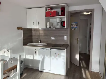 Studio aux Saisies 6 pers. proche commerces, balcon sud - Photo 5
