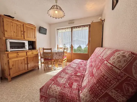 Studio Cabine avec Terrasse, Parking et Proche Pistes - Praz-sur-Arly - Photo 1