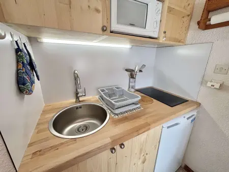 Studio Cabine avec Terrasse, Parking et Proche Pistes - Praz-sur-Arly - Photo 7