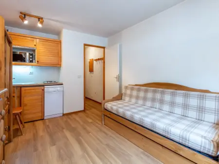 Studio charmant avec wifi et parking, animaux admis, au pied des pistes - Photo 3