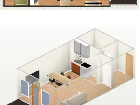 Studio charmant avec wifi et parking, animaux admis, au pied des pistes - Photo 9