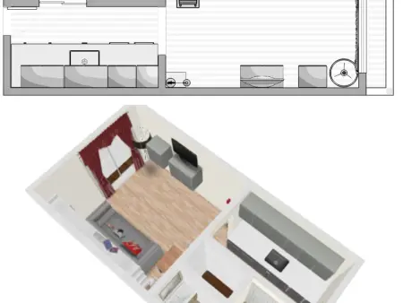 Studio rénové avec wifi, balcon, au cœur de Val-d'Isère, proche pistes et commodités - Photo 10