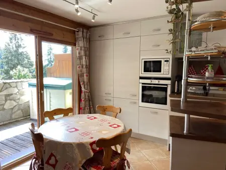 Appartement 6 pers. avec piscine chauffée, grande terrasse, parking, Crest-Voland - Photo 9