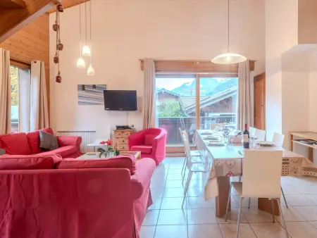 Grand appartement 6 pièces, 9 pers, à 800m centre de Morzine, WiFi, parking - Photo 3