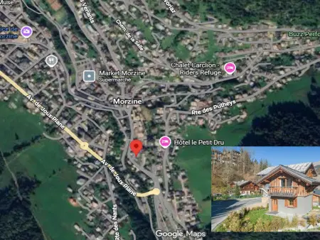 Chalet charmant rénové au centre de Morzine avec parking, capacité 4 pers. - Photo 16
