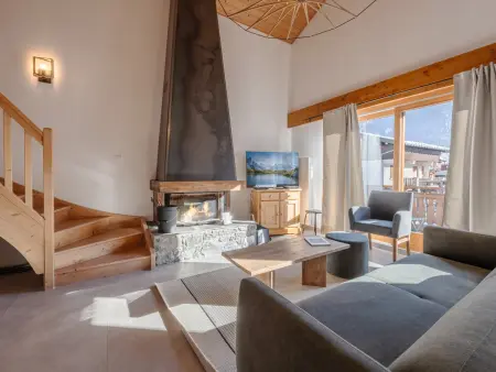 Duplex 3 chambres, cheminée, 7 pers, Morzine, Appartement 7 personnes à Morzine - Photo 3