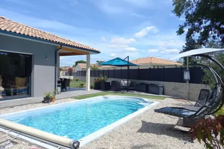 holiday home with private pool Margaux Cantenac, Maison à Margaux avec piscine et vignobles - Photo 20