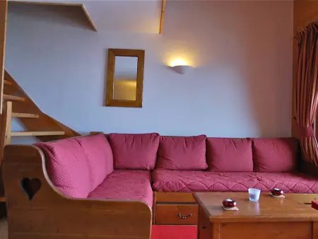 Duplex 3 Chambres Les Arcs 1800, Accès Direct aux Pistes, 6 Personnes - Photo 1