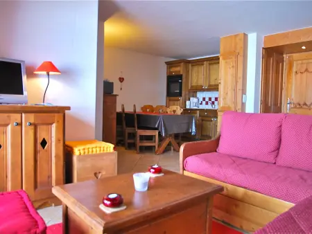 Duplex 3 Chambres Les Arcs 1800, Accès Direct aux Pistes, 6 Personnes - Photo 2