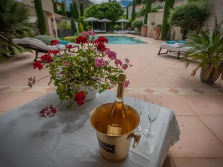 La Sarrazine, Villa avec beau jardin et piscine privée - Photo 37