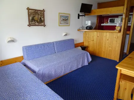 Studio 3 pers proche pistes et commerces Arc 1800, Wifi - Photo 1