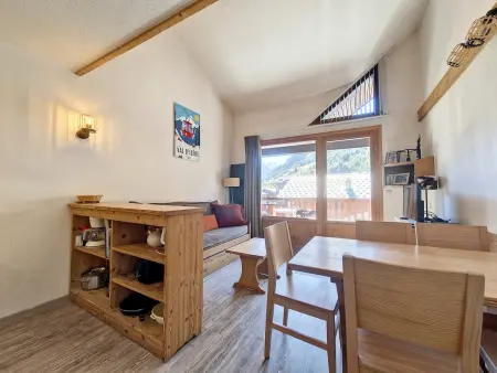 Studio avec mezzanine, balcon, parking proche pistes Val-d'Isère - Photo 1