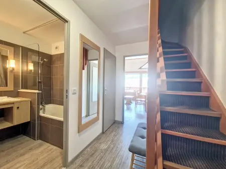 Studio avec mezzanine, balcon, parking proche pistes Val-d'Isère - Photo 4