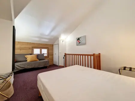 Studio avec mezzanine, balcon, parking proche pistes Val-d'Isère - Photo 6
