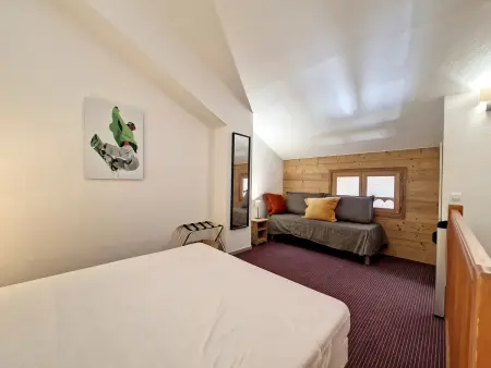 Studio avec mezzanine, balcon, parking proche pistes Val-d'Isère - Photo 8