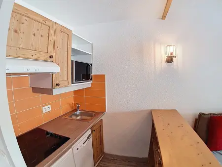 Studio avec mezzanine, balcon, parking proche pistes Val-d'Isère - Photo 9