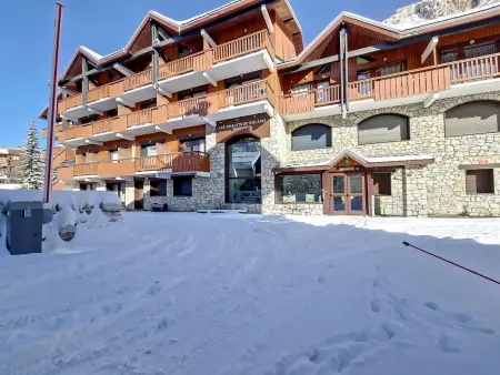 Studio avec mezzanine, balcon, parking proche pistes Val-d'Isère - Photo 15
