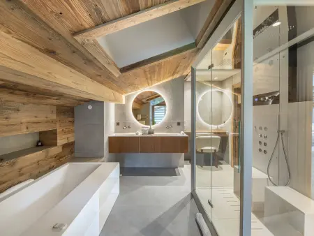 Penthouse à Megève avec piscine et animaux admis, 10 pers. - Photo 7