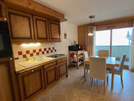 Appartement avec piscine, 3 pièces, 6 pers., parking, balcon, Crest-Voland - Photo 1