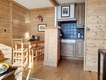 Charmant Appartement au Chatelard, Val-d'Isère, Accès Direct aux Pistes, Parking Inclus - Photo 10